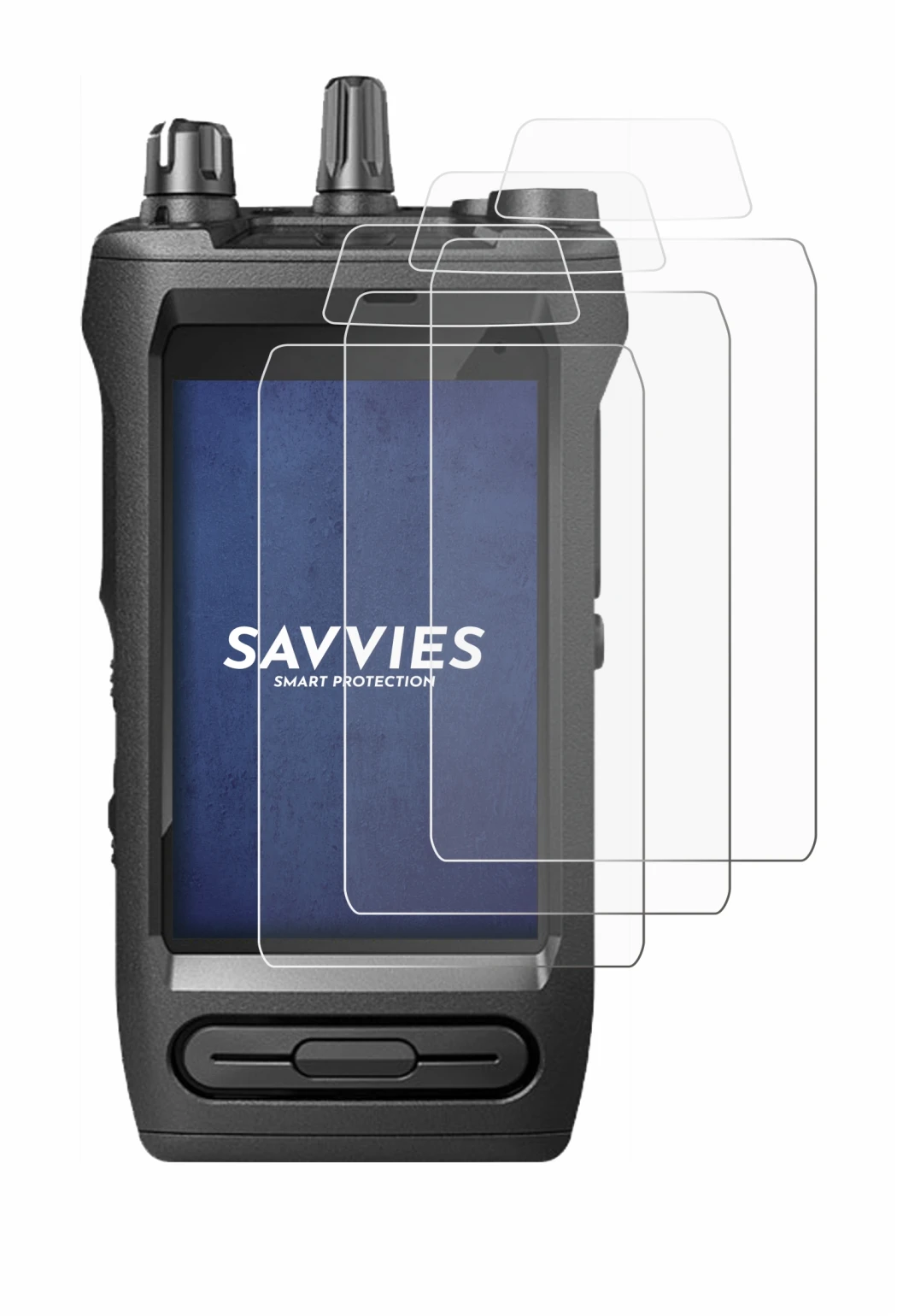 Abbildung des Geräts Motorola Mototrbo Ion mit einer Vielzahl des Displayschutzes.