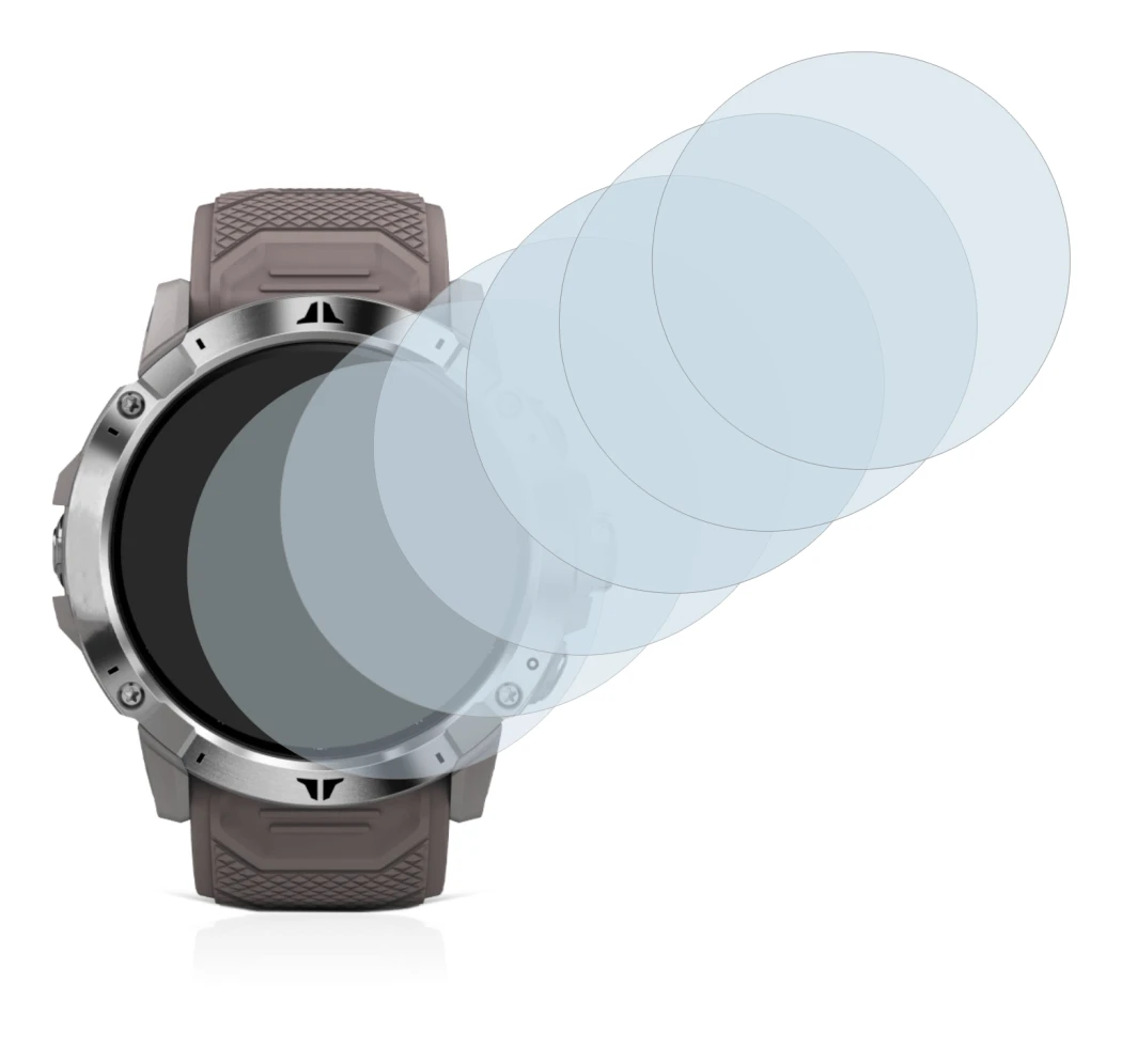 Abbildung des Geräts Coros Vertix 2 mit einer Vielzahl des Displayschutzes.