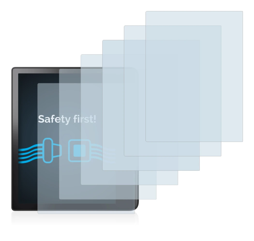 Abbildung des Geräts Tolino Epos 3 mit einer Vielzahl des Displayschutzes.