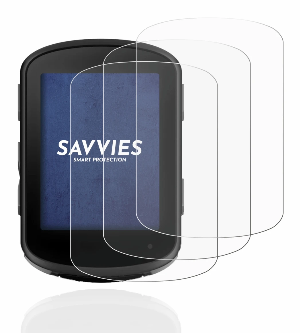 Abbildung des Geräts Garmin Edge 540 mit einer Vielzahl des Displayschutzes.