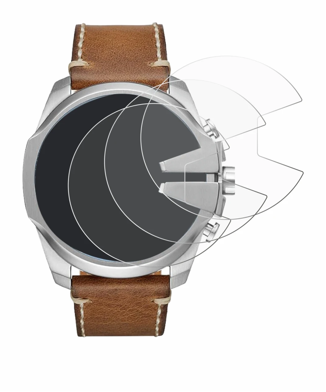 Abbildung des Geräts Diesel Mega Chief mit einer Vielzahl des Displayschutzes.