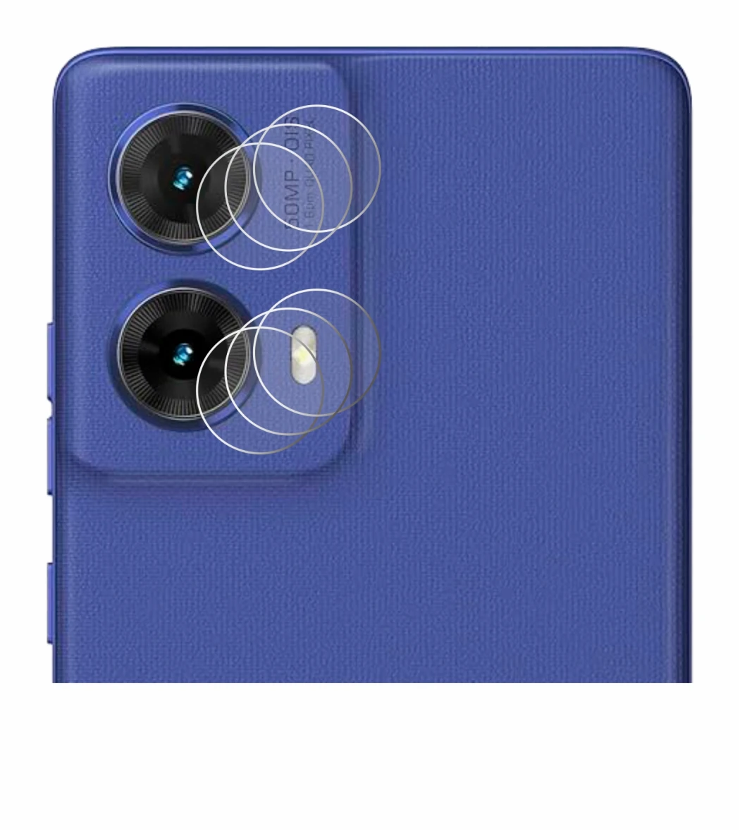 Abbildung des Geräts Motorola Moto G85 (NUR Kamera) mit einer Vielzahl des Displayschutzes.