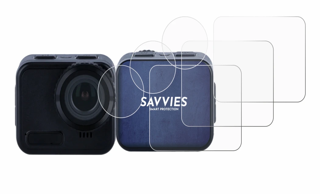 Abbildung des Geräts Rollei 9s Cube mit einer Vielzahl des Displayschutzes.