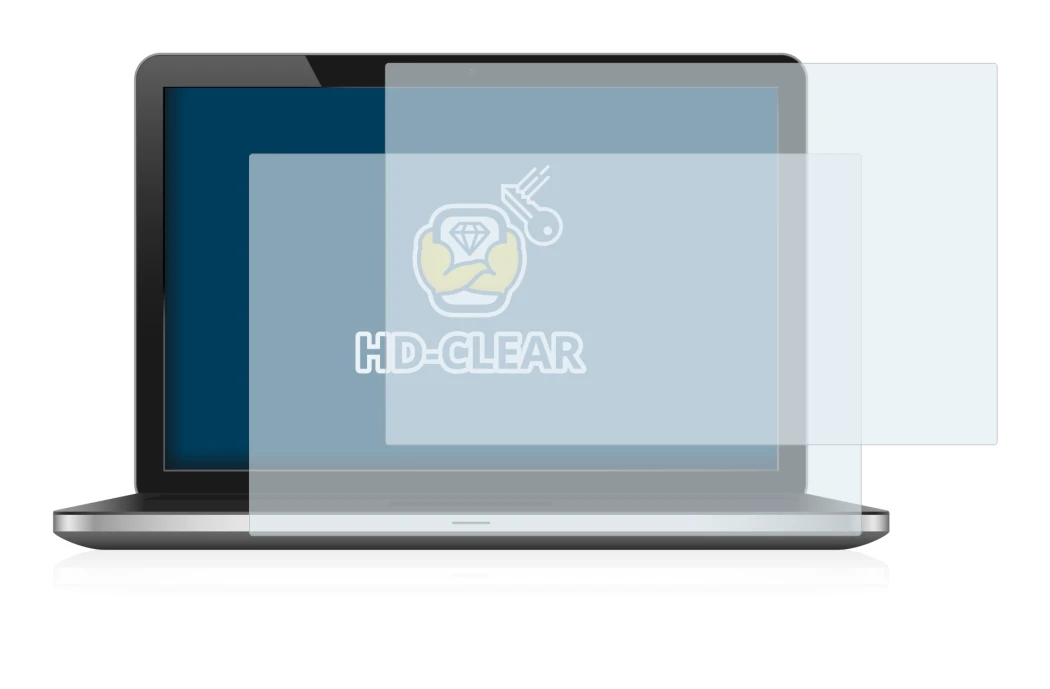 Abbildung des Geräts mit einer Vielzahl des Displayschutzes.