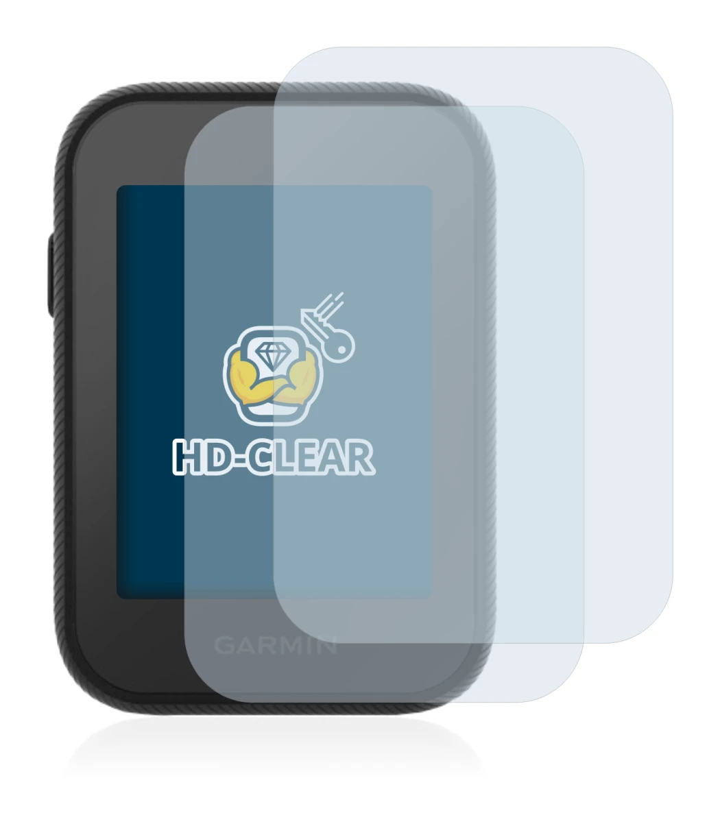 Abbildung des Geräts Garmin Approach G30 mit einer Vielzahl des Displayschutzes.