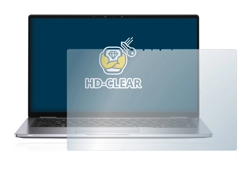 Abbildung des Geräts Dell Latitude 7400 2-in-1 mit einer Vielzahl des Displayschutzes.