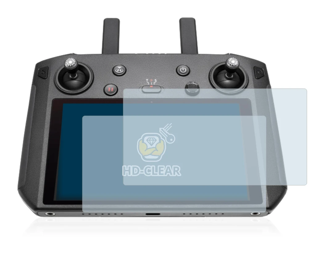 Abbildung des Geräts DJI Smart Controller mit einer Vielzahl des Displayschutzes.