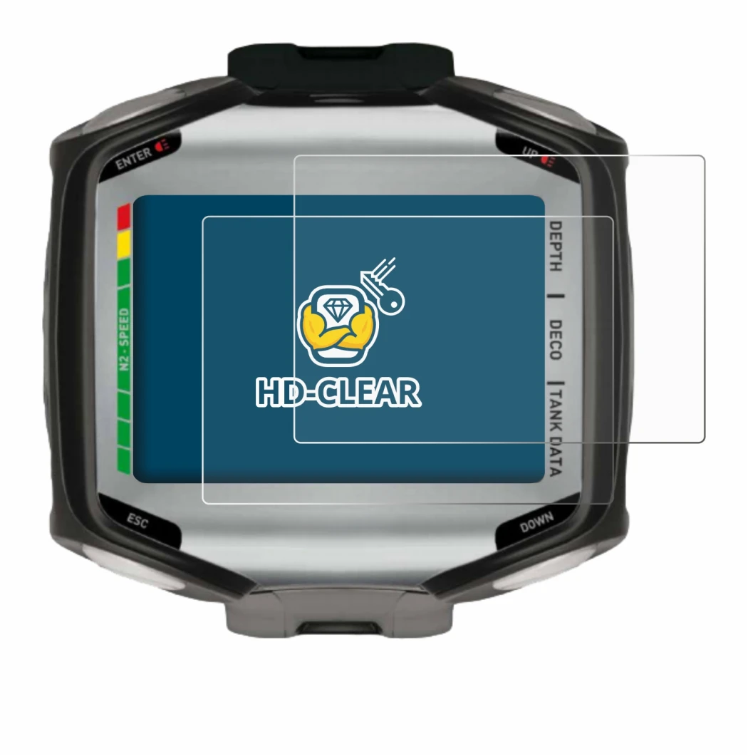 Abbildung des Geräts Mares Quad mit einer Vielzahl des Displayschutzes.