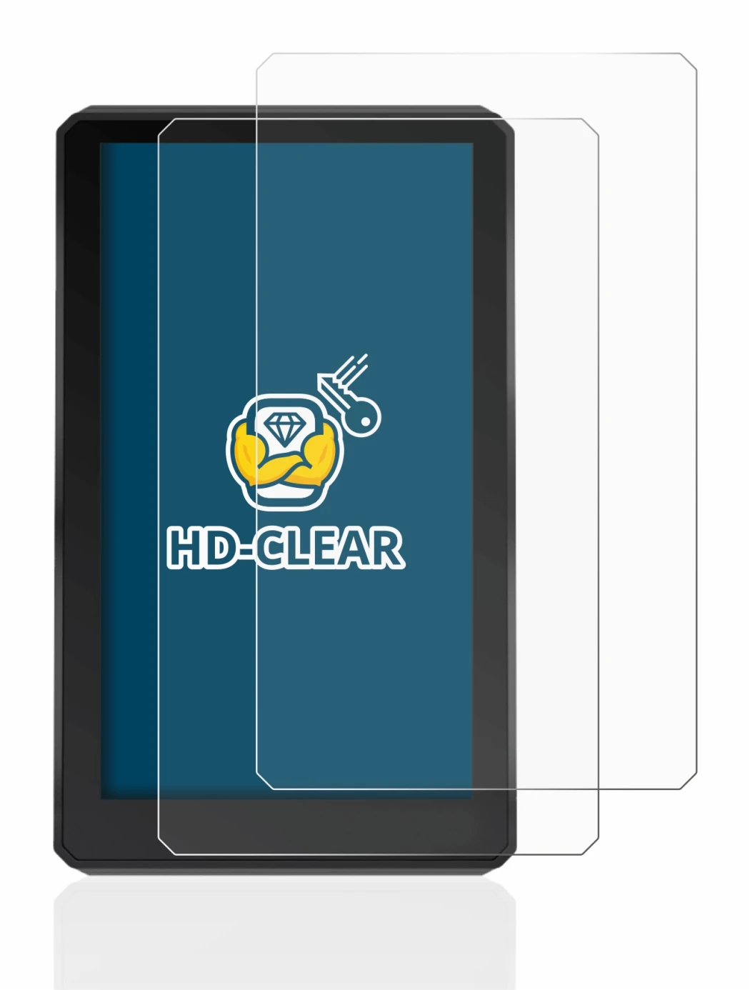 Abbildung des Geräts Garmin zumo XT mit einer Vielzahl des Displayschutzes.