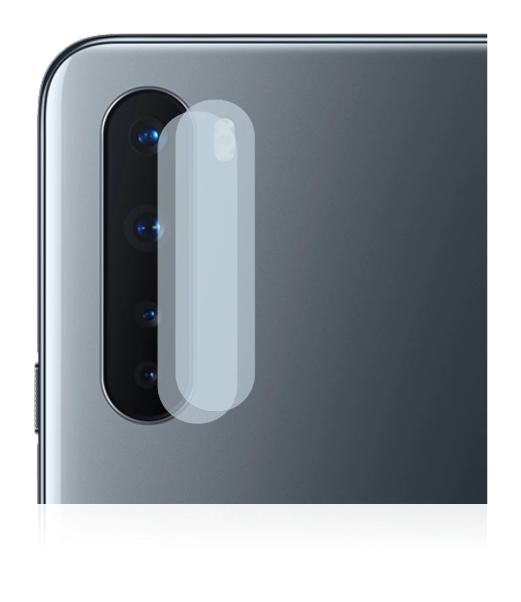 Abbildung des Geräts OnePlus Nord (NUR Kameraschutz) mit einer Vielzahl des Displayschutzes.