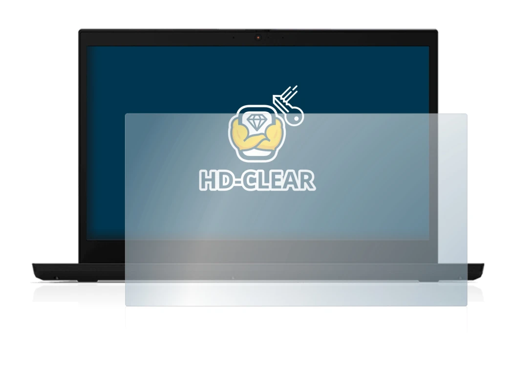 Abbildung des Geräts Lenovo ThinkPad L15 mit einer Vielzahl des Displayschutzes.