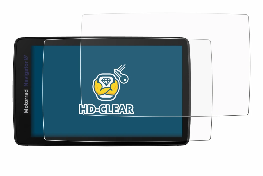 Abbildung des Geräts BMW Navigator VI mit einer Vielzahl des Displayschutzes.