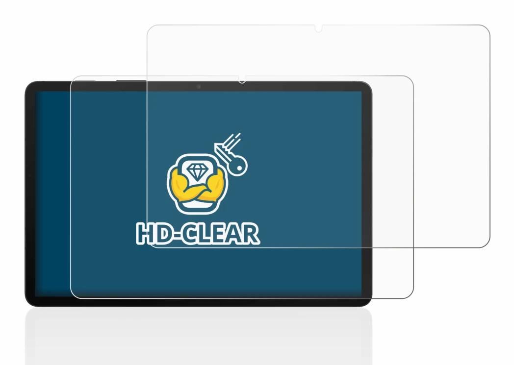 Abbildung des Geräts Samsung Galaxy Tab S8 WiFi mit einer Vielzahl des Displayschutzes.