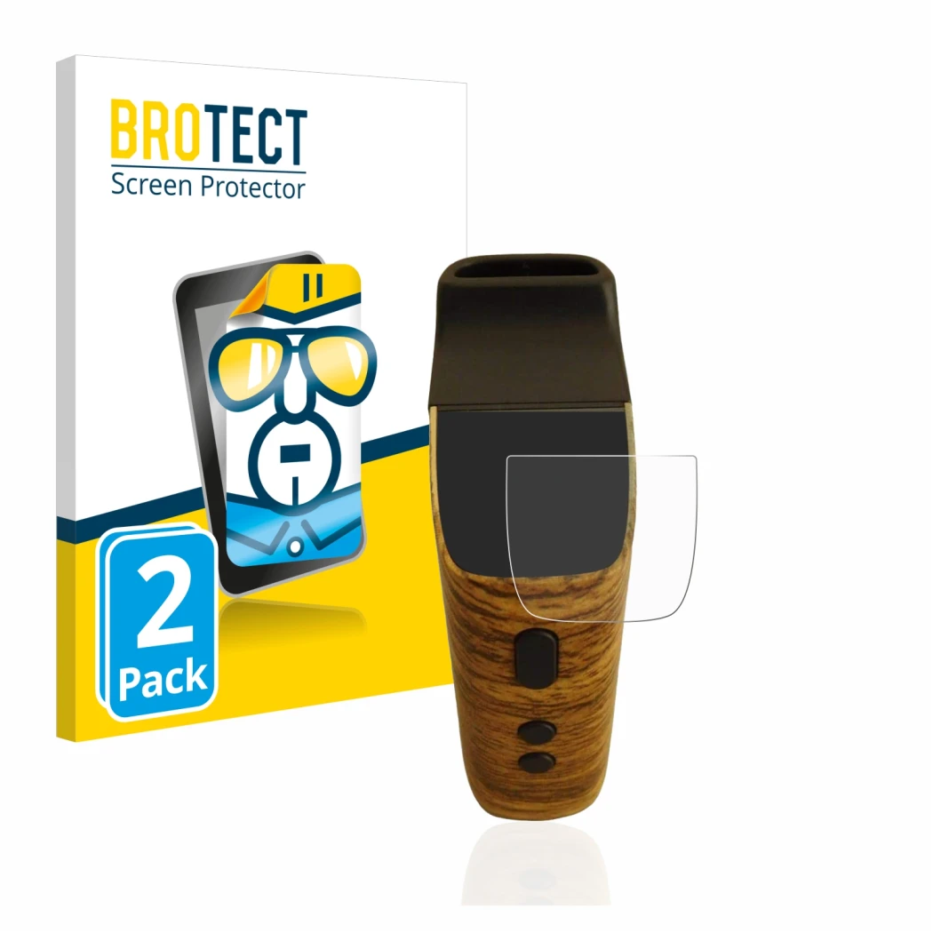 Vorderseite einer Produktverpackung mit dem Markenlogo BROTECT. Daneben ist das Gerät Wolkenkraft FENiX Mini Vaporizer mit dem