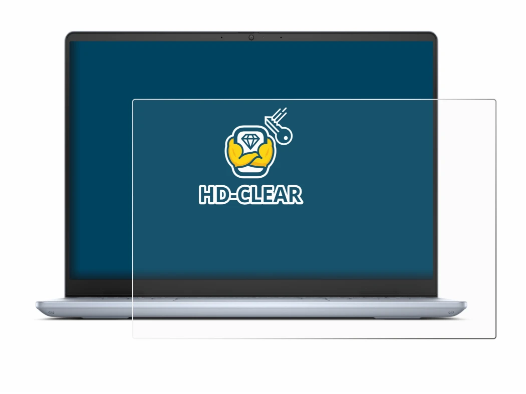 Abbildung des Geräts Dell Inspiron 14 Plus 7440 Laptop mit einer Vielzahl des Displayschutzes.