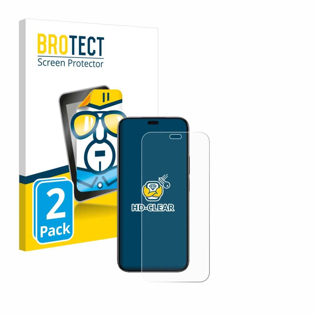 Vorderseite einer Produktverpackung mit dem Markenlogo BROTECT. Daneben ist das Gerät Honor 200 Lite mit dem zugehörigen Displ