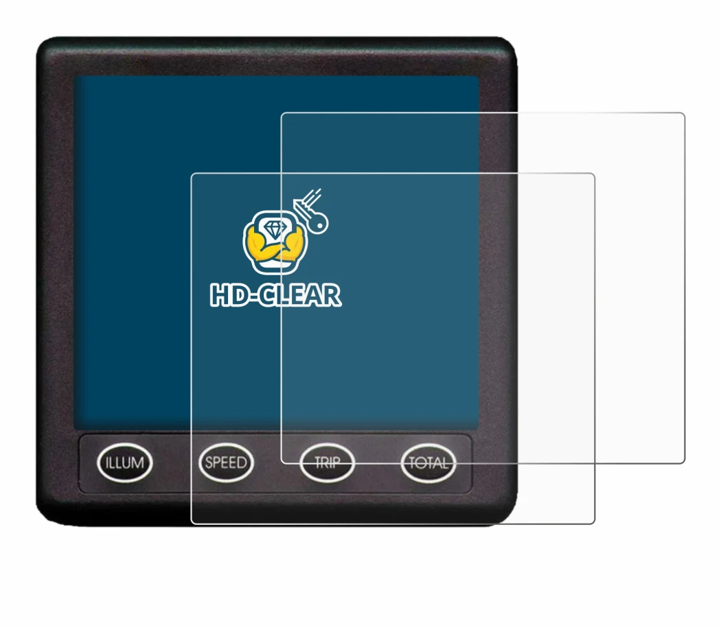 Abbildung des Geräts Nasa Marine Instruments Clipper Duet System mit einer Vielzahl des Displayschutzes.