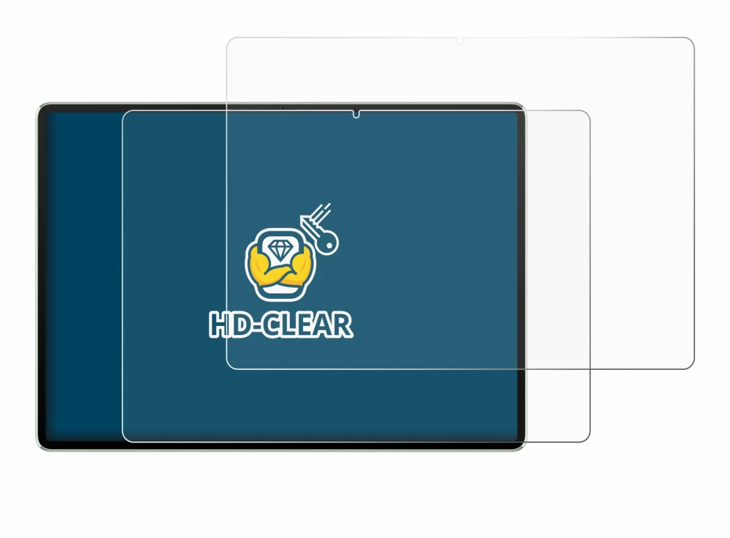 Abbildung des Geräts Huawei MatePad 12 X 2024 mit einer Vielzahl des Displayschutzes.