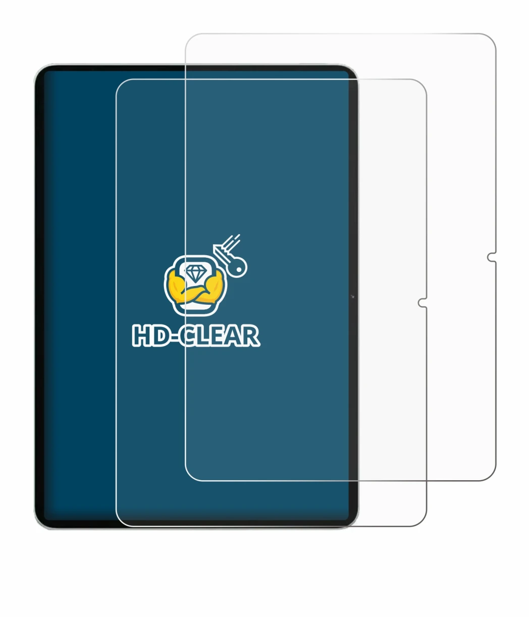 Abbildung des Geräts Xiaomi Pad 7 mit einer Vielzahl des Displayschutzes.