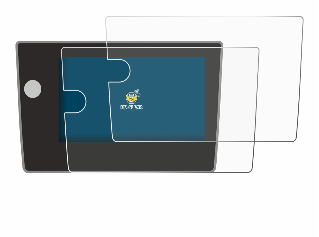 Abbildung des Geräts Volkswagen Polo Life 2024 mit einer Vielzahl des Displayschutzes.