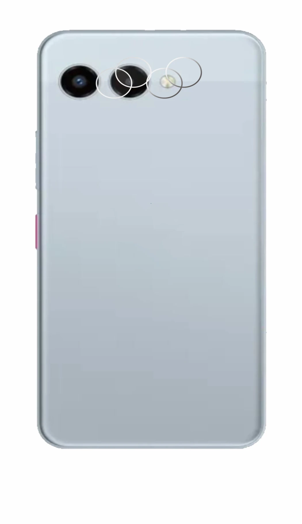 Abbildung des Geräts Telekom T Phone 3 (NUR Kameraschutz) mit einer Vielzahl des Displayschutzes.