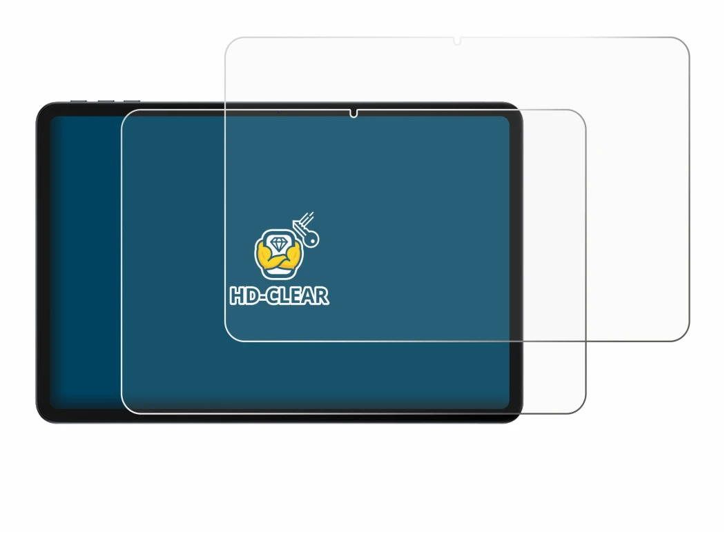 Abbildung des Geräts Doogee U12 mit einer Vielzahl des Displayschutzes.