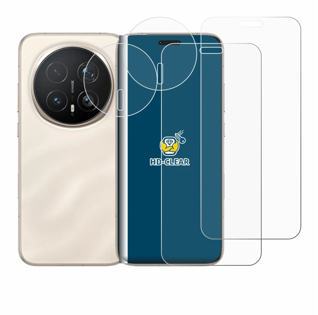 Abbildung des Geräts Honor Magic 8 Pro (Display+Kamera) mit einer Vielzahl des Displayschutzes.