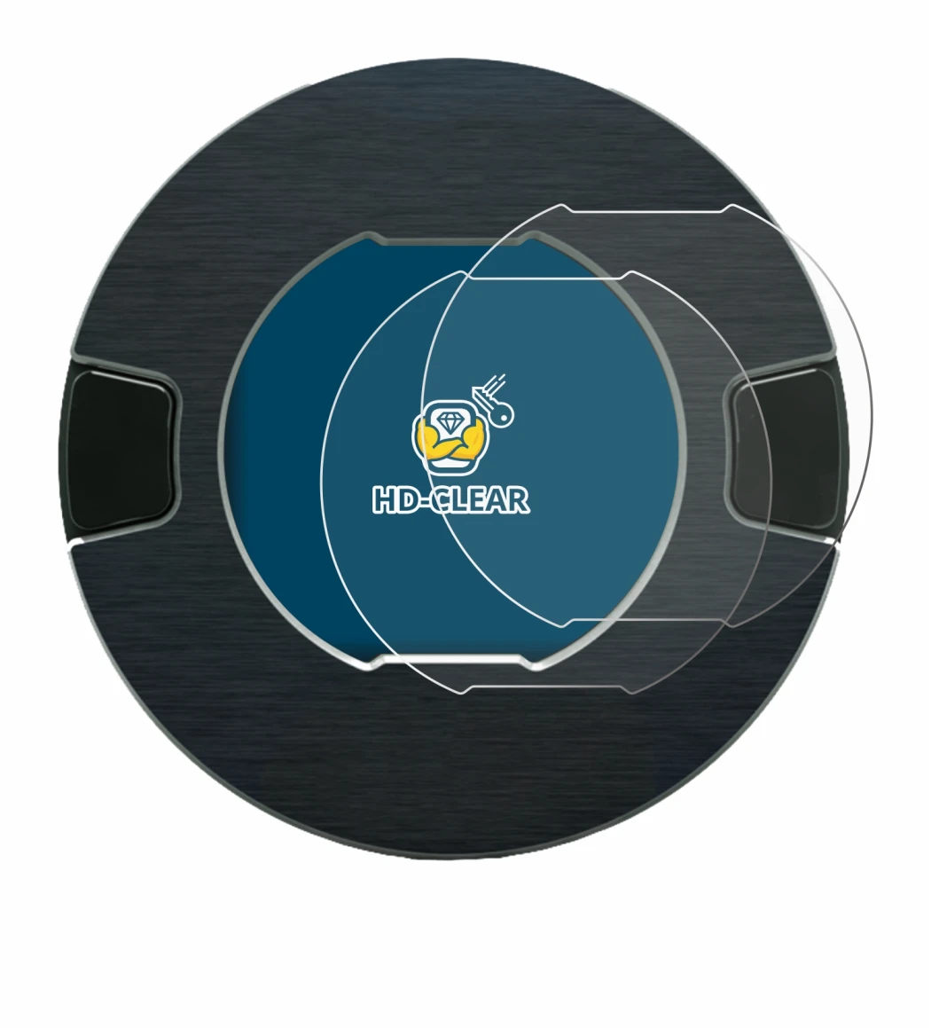 Abbildung des Geräts OOONO P-DISC NO1 mit einer Vielzahl des Displayschutzes.