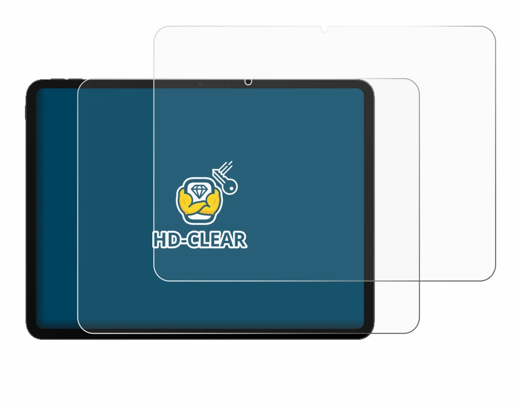 Abbildung des Geräts OnePlus Pad Go 2 mit einer Vielzahl des Displayschutzes.