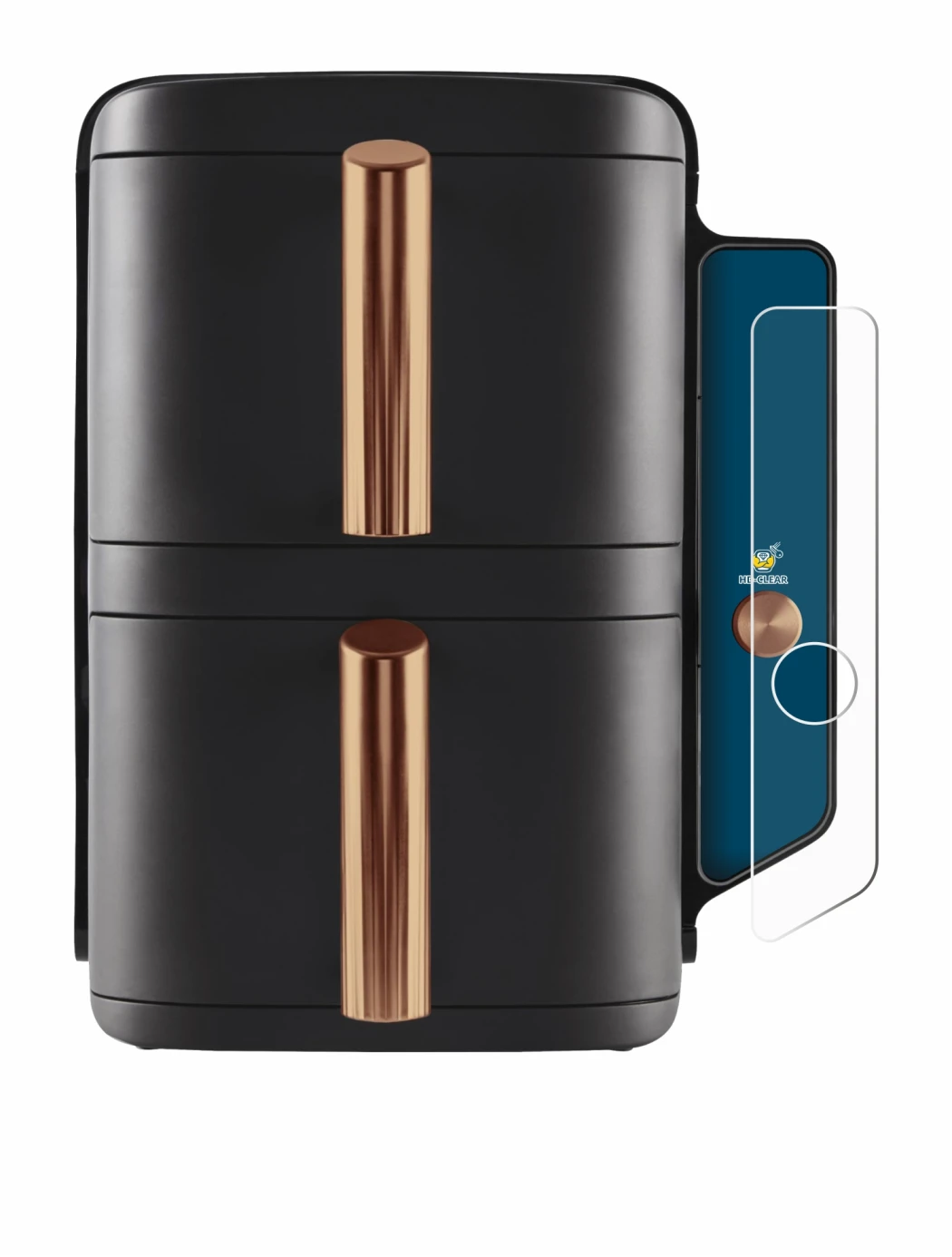 Abbildung des Geräts Ninja Double Stack XL sl400eu mit einer Vielzahl des Displayschutzes.