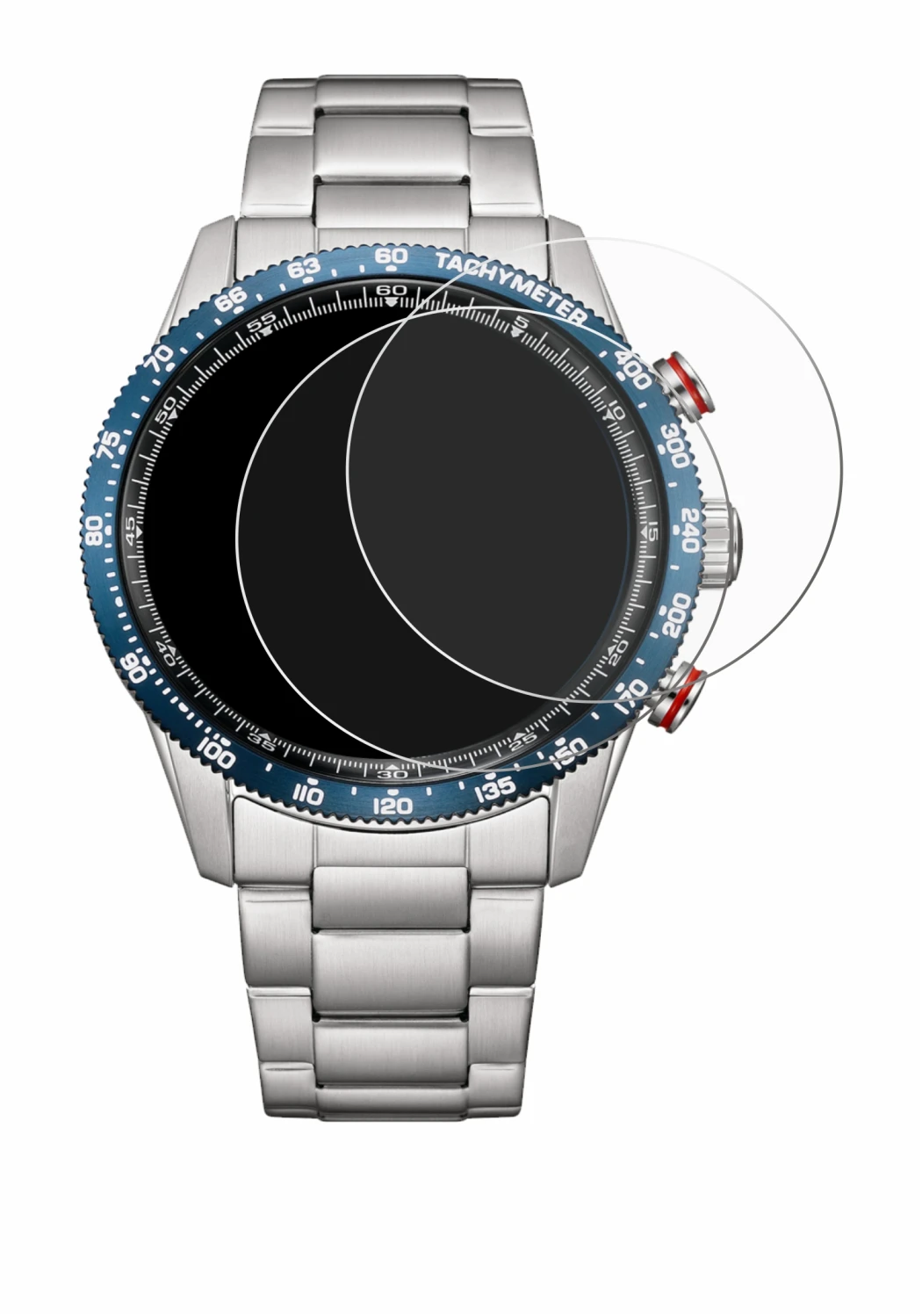 Abbildung des Geräts Citizen CA4716-50L mit einer Vielzahl des Displayschutzes.