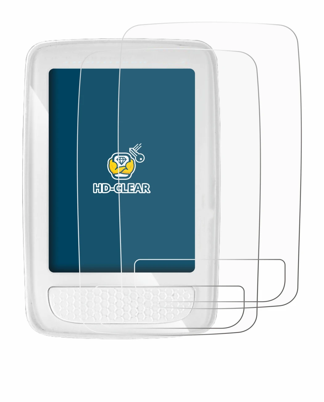 Abbildung des Geräts Giant Axact 14W mit einer Vielzahl des Displayschutzes.