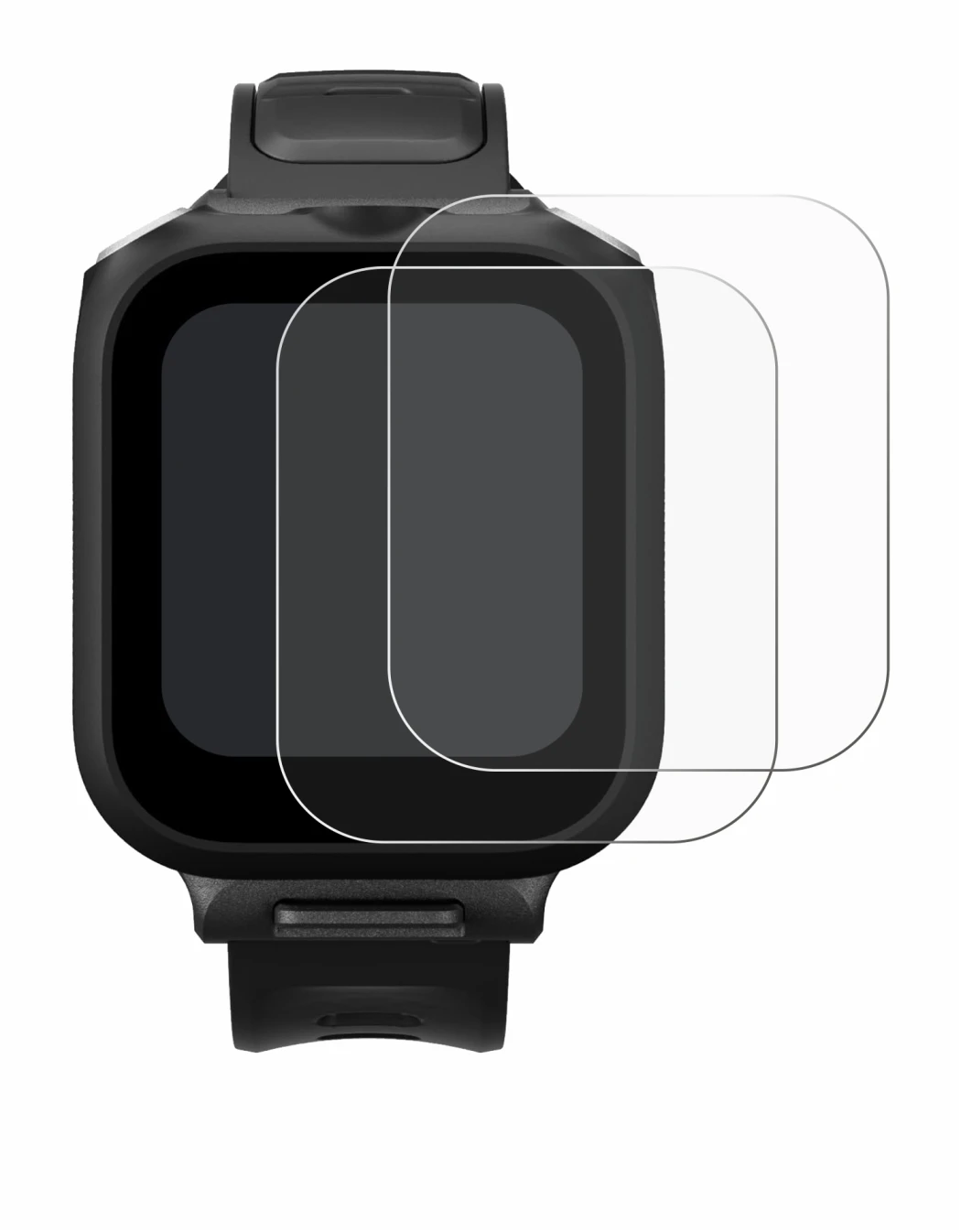 Abbildung des Geräts Insta360 GPS preview remote Built-In Mic mit einer Vielzahl des Displayschutzes.