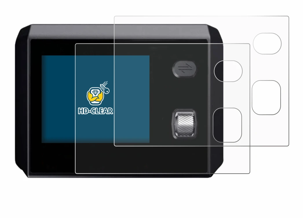 Abbildung des Geräts SkyRC MC5000 mit einer Vielzahl des Displayschutzes.