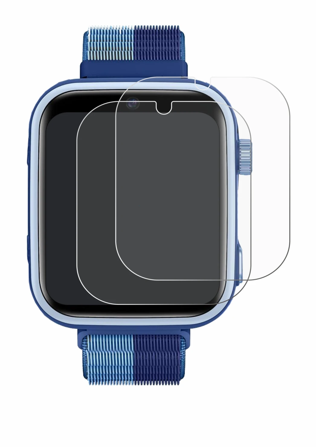 Abbildung des Geräts Oliimptek T45 mit einer Vielzahl des Displayschutzes.