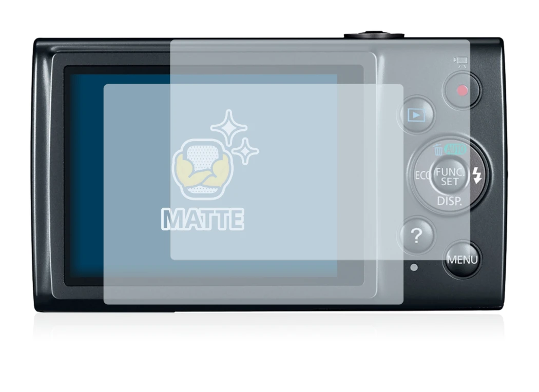 Abbildung des Geräts Canon IXUS 170 mit einer Vielzahl des Displayschutzes.