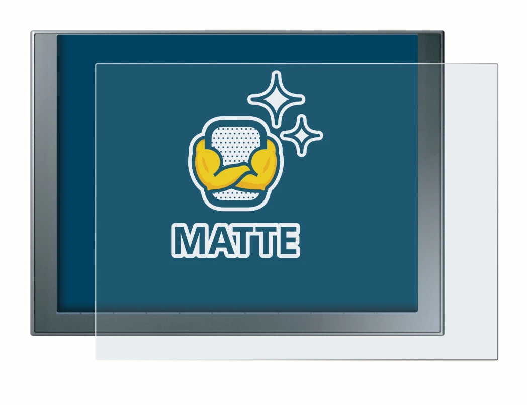 Abbildung des Geräts Siemens Simatic HMI KTP 1200 Basic mit einer Vielzahl des Displayschutzes.