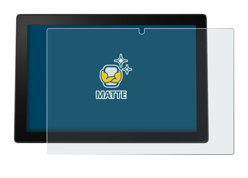 Abbildung des Geräts Lenovo Ideapad Miix 520 mit einer Vielzahl des Displayschutzes.