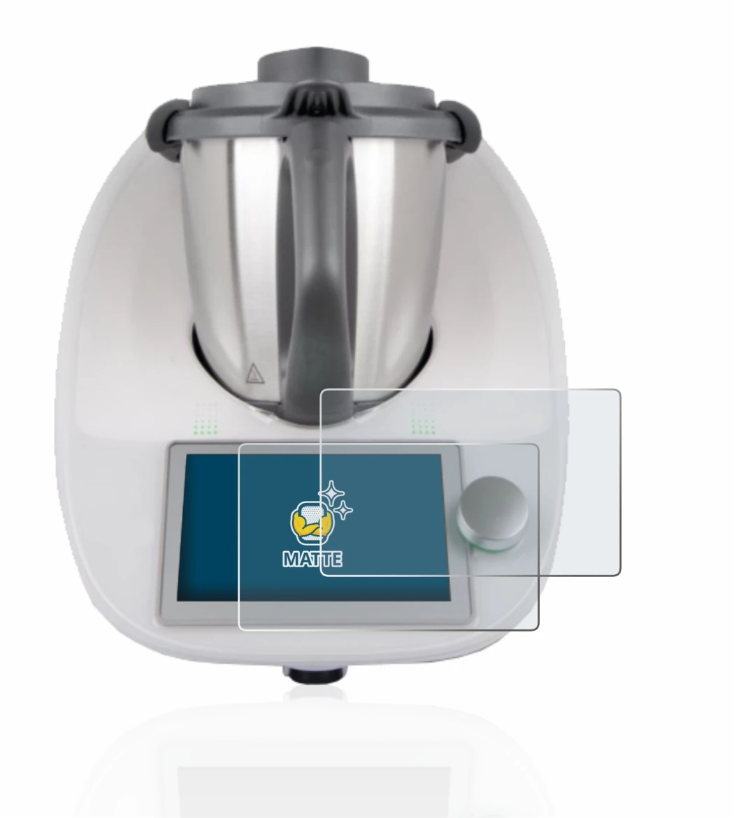 Abbildung des Geräts Vorwerk Bimby TM6 mit einer Vielzahl des Displayschutzes.