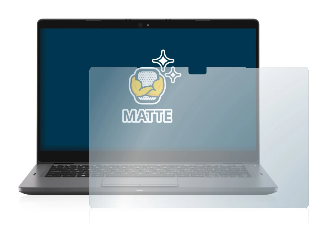 Abbildung des Geräts Dell Latitude 5300 2-in-1 mit einer Vielzahl des Displayschutzes.