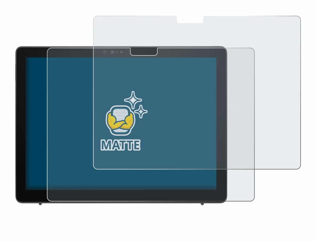 Abbildung des Geräts Dell Latitude 7210 2-in-1 mit einer Vielzahl des Displayschutzes.