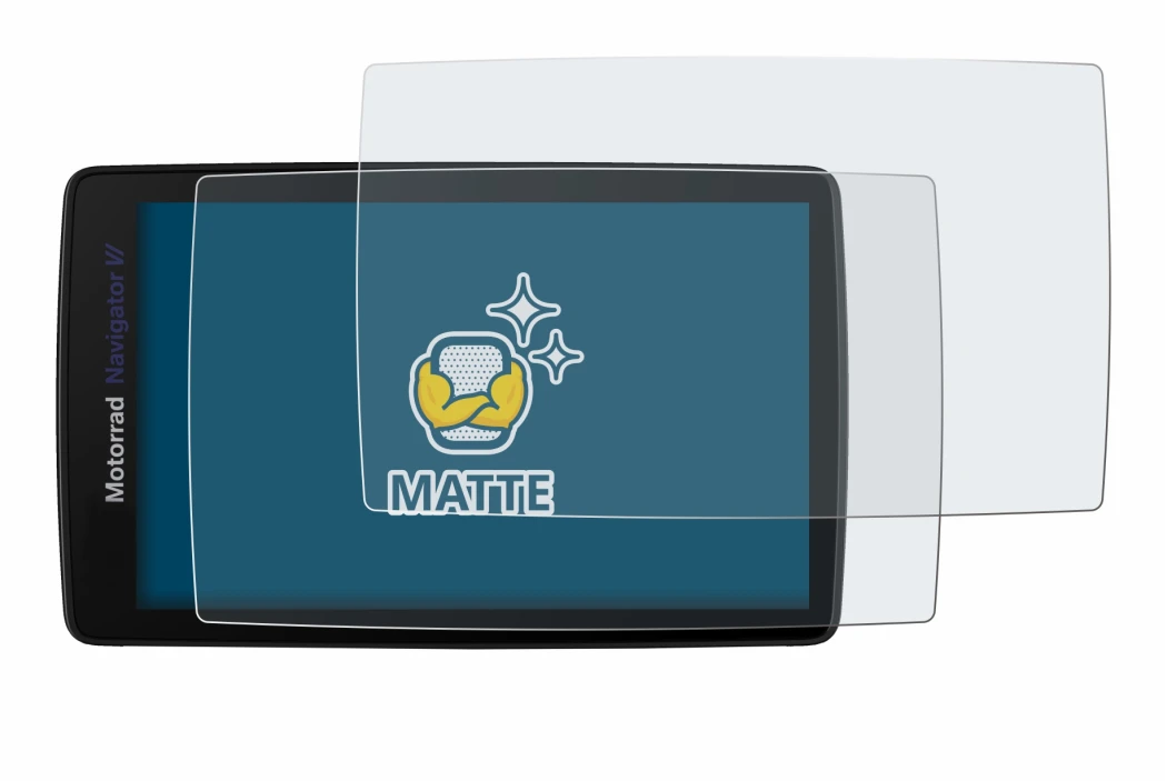 Abbildung des Geräts BMW Navigator VI mit einer Vielzahl des Displayschutzes.