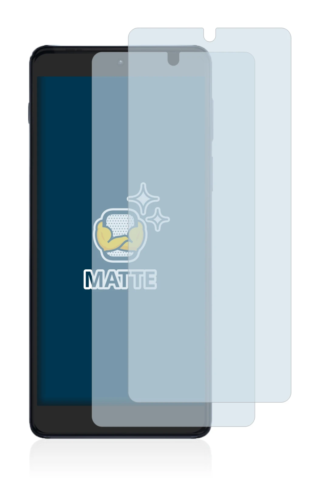 Abbildung des Geräts Motorola Edge 20 Pro mit einer Vielzahl des Displayschutzes.