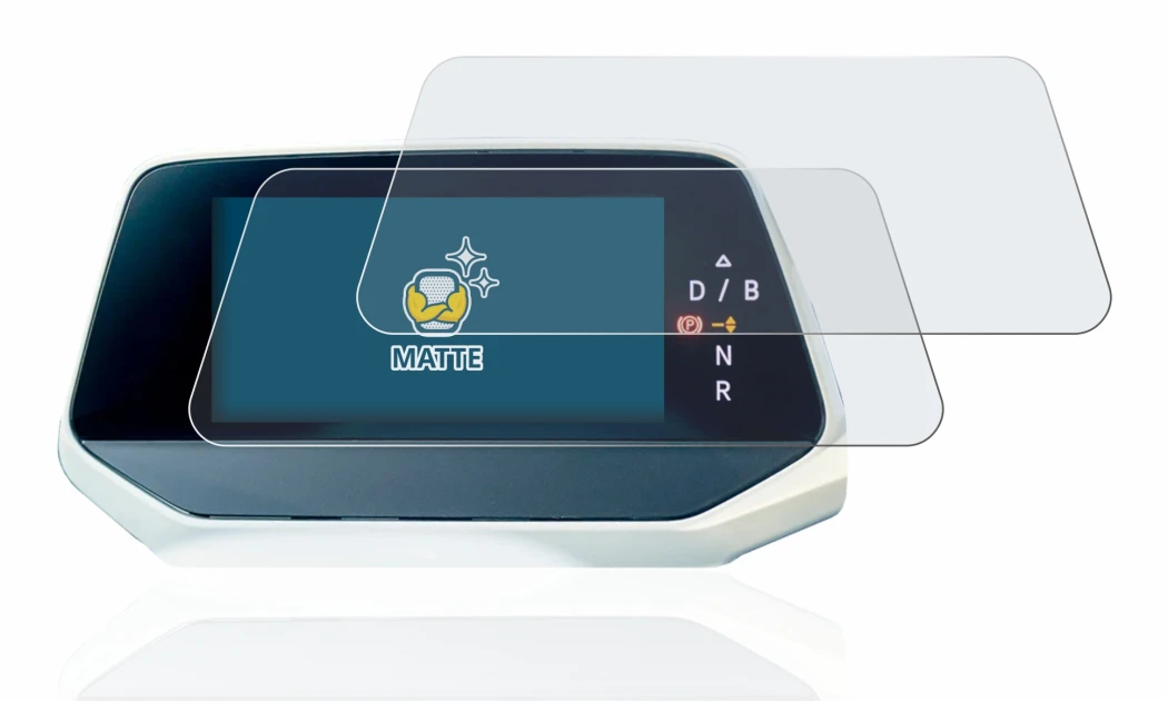 Abbildung des Geräts Volkswagen ID.5 Digitalcockpit mit einer Vielzahl des Displayschutzes.