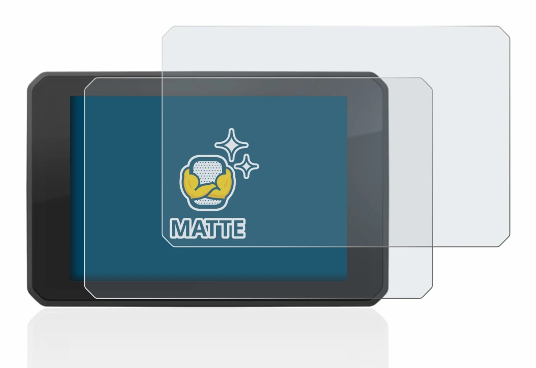 Abbildung des Geräts FIT-EBIKE Display Comfort mit einer Vielzahl des Displayschutzes.