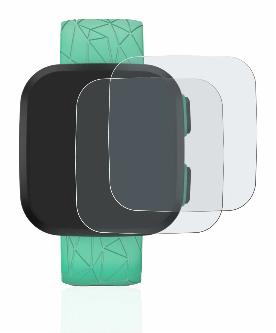 Abbildung des Geräts Garmin Bounce mit einer Vielzahl des Displayschutzes.