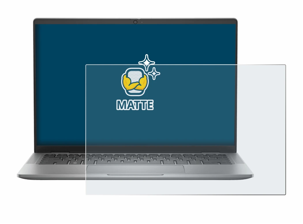 Abbildung des Geräts Dell Latitude 7440 Laptop mit einer Vielzahl des Displayschutzes.