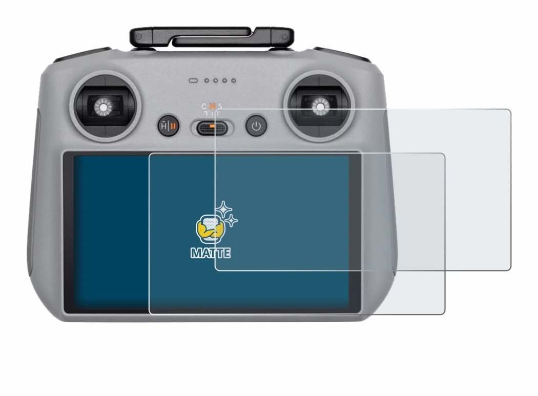 Abbildung des Geräts DJI RC 2 mit einer Vielzahl des Displayschutzes.