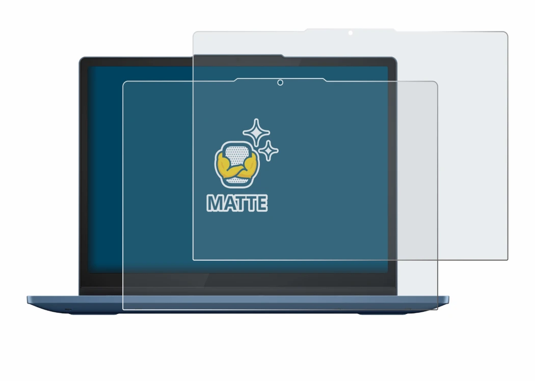 Abbildung des Geräts Lenovo IdeaPad Flex 3 Chrome 12IAN8 mit einer Vielzahl des Displayschutzes.