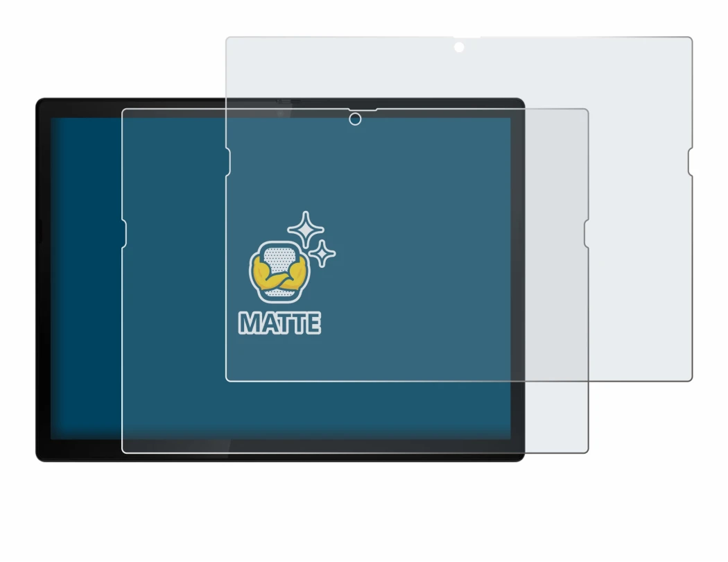 Abbildung des Geräts Lenovo ThinkPad X12 Detachable Gen 2 mit einer Vielzahl des Displayschutzes.